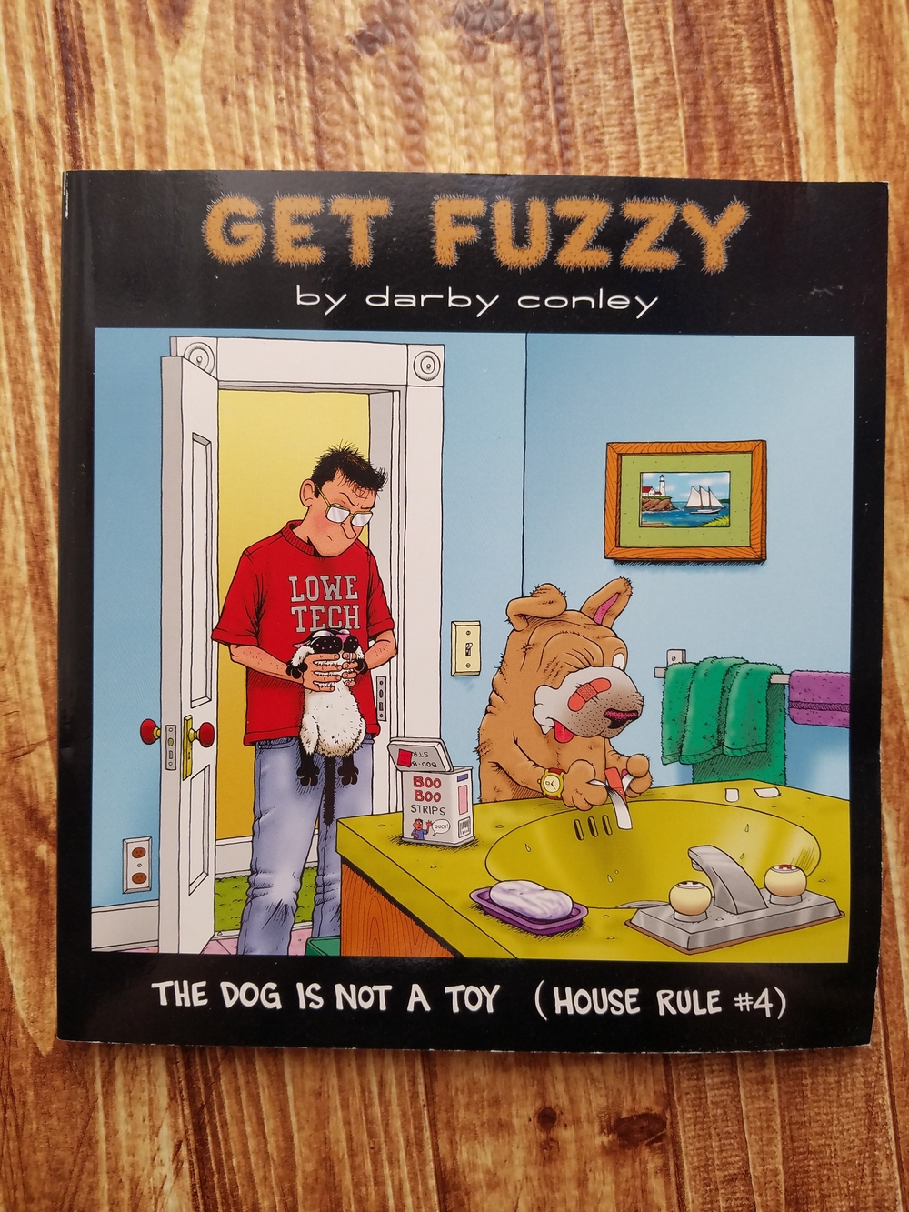 Get Fuzzy The Dog Is Not A Toy Comic Book Darby Conley 2001 #4